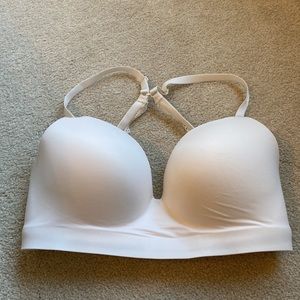 Soma Embliss lux lace bra wireless size 34D ivory